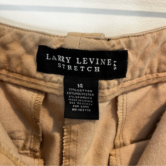 Women’s | Larry Levine Tan Capri Pants | Size 14 - Picture 5 of 8
